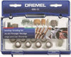 Dremel 686-01 SANDING/GRINDING ACCESSORY SET (1 PER CASE)