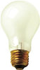 SATCO S3969 INCANDESCENT ROUGH SERVICE LAMP, A19, 50 WATTS, 130 VOLTS, MEDIUM BASE, FROSTED, DIMMABLE, 2 PER BOX (12 BOXES PER CASE)