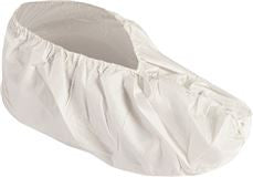 Kimberly-Clark 44490 KLEENGUARD* A40 AND PARTICLE PROTECTION SHOE COVER, ELASTIC, WHITE, ONE SIZE FITS ALL (400 PER CASE)