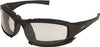 Kimberly-Clark 25672 JACKSON SAFETY* V50 CALICO* SAFETY GLASSES, CLEAR ANTI-FOG LENSES WITH BLACK FRAME (12 PER CASE)