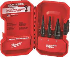 MILWAUKEE ELECTRIC 48-89-9221 3-PIECE STEP DRILL BIT SET (1 SET)