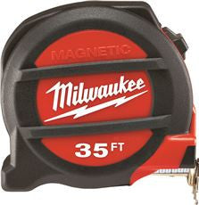MILWAUKEE ELECTRIC 48-22-5135 MAGNETIC TAPE MEASURE, 35 FT. (1 PER CASE)
