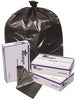 Renown REN25621-IG TRASH CAN LINERS, BLACK, 43X47, 1.7MIL, 10 LINERS PER ROLL, 10 ROLLS PER CASE (1 CASE)