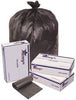 Renown REN16020-IG TRASH CAN LINERS, BLACK, 38X60, 22MIC, 25 LINERS PER ROLL, 6 ROLLS PER CASE (1 CASE)