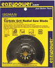 EAZYPOWER 50637 OSCILLATING CARBIDE GRIT RASAW BLADE, 3-3/8 IN. (1 PER CASE)