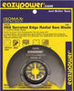 EAZYPOWER 50639 OSCILLATING RASAW BLADE, SERRATED EDGE, 4 IN. (1 PER CASE)