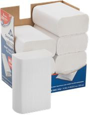 Georgia-Pacific 2112014 PROFESSIONAL SERIES 1-PLY C-FOLD PAPER TOWELS, WHITE, CONVENIENCE PACK 6 PACKS PER CASE (1 CASE)