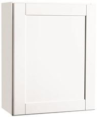 Continental Cabinets CBKW2430-SSW ANDOVER SHAKER WALL CABINET, WHITE, 24X30 IN. (1 PER CASE)