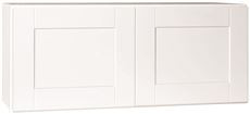 Continental Cabinets CBKW3615-SSW ANDOVER SHAKER WALL BRIDGE CABINET, WHITE, 36X15 IN. (1 PER CASE)