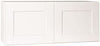 Continental Cabinets CBKW3615-SSW ANDOVER SHAKER WALL BRIDGE CABINET, WHITE, 36X15 IN. (1 PER CASE)