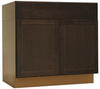 Continental Cabinets CBKSBA36-SJM ANDOVER SHAKER ADA SINK BASE CABINET, JAVA, 36 IN. (1 PER CASE)