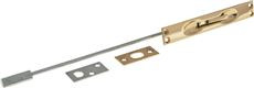 IVES FB457-12 US26D EXTENSION FLUSH BOLT, 1-1/4 IN. WIDE, DULL CHROME (2 PACKS)