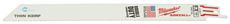 MILWAUKEE ELECTRIC 48-00-4187 THIN KERF ICE HARDENED SAWZALL BLADE 14T 9 IN., 5 PER PACK (1 PACK)