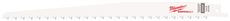 MILWAUKEE ELECTRIC 48-00-5016 FLEAM GROUND SAWZALL BLADE, 9 IN. LONG WITH 1/2 IN. UNIVERSAL SHANK, 6 TPI, 5 PER PACK (1 PACK)