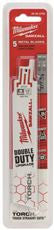 MILWAUKEE ELECTRIC 48-00-5782 THE TORCH SAWZALL BLADE 14T 6 IN., 5 PER PACK (1 PACK)