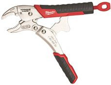 MILWAUKEE ELECTRIC 48-22-3407 TORQUE LOCK LOCKING PLIERS, DURABLE GRIP, CURVED JAW, 7 IN. (1 PER CASE)