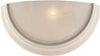 Monument  WALL SCONCE, TEXTURED WHITE WITH ALABASTER GLASS, 14-3/4 X 7-1/2 IN., USES (1) 100-WATT MEDIUM BASE LAMP* (1 PER CASE)