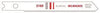 MILWAUKEE ELECTRIC 48-42-2160 BI-METAL JIG SAW BLADE, 2-3/4 IN., 24 TPI, 5 PER PACK (1 PACK)