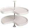 Design House 556753 LAZY SUSAN TRAY SET, KIDNEY SHAPED, 28 IN. (1 PER CASE)
