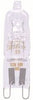 OSRAM SYLVANIA 57033 CAPSYLITE HALOGEN LAMP, T12, 40 WATT, 120 VOLTS, G9 BIPIN, CLEAR, TUNGSTEN, SINGLE END, 10 PER CASE (1 CASE)