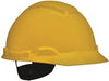 3M 65798 FULL BRIM HARD HAT H-802R-UV, YELLOW, 4-POINT RATCHET SUSPENSION, WITH UVICATOR, 20 PER CASE (1 CASE)