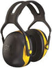 3M 93724 PELTOR X-SERIES OVER-THE-HEAD EARMUFF WITH HEADBAND X2A/37271(AAD), BLACK/YELLOW, 10 PER CASE (1 CASE)
