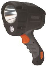 ENERGIZER HCSP61E HARD CASE LED SPOTLIGHT, 500 LUMENS, BLACK, INCLUDES (6) AA MAX BATTERIES (1 PER CASE)