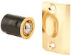 INTERNATIONAL PRO SOURCE 40 2004 DRIVE IN BALL CATCH WITH STRIKE, LARGE, BRASS-PLATED, 3/4 IN. DIAMETER, 10 PER PACK (1 PACK)