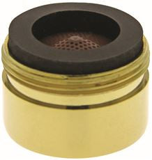 NEOPERL 11 6730 3 PERLATOR 1.8 GPM JUNIOR MALE 13/16 IN.-27, POLISHED BRASS, 6 PER PACK (1 PACK)