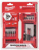 MILWAUKEE ELECTRIC 48-32-4403 SHOCKWAVE DRIVER BIT SET 18 PIECE (1 PER CASE)