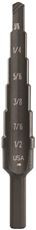 MILWAUKEE ELECTRIC 48-89-9221 STEP BIT 3PC SET (#1, #2, #4) (1 PER CASE)