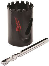 MILWAUKEE ELECTRIC 49-56-0426 CARBIDE GRIT HOLE SAW 1-3/8 IN. WITH PILOT BIT (1 PER CASE)