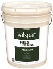 VALSPAR 44-655 VALSPAR GUARDIAN LATEX FIELD MARKING PAINT, WHITE, 5 GALLON PAIL (1 PAIL)