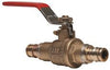 TRIBAL F197E44 TRIBAL BRASS FULL PORT BALL VALVE, 1/2 IN. X 1/2 IN., PEX-A, LEAD FREE (1 PER CASE)