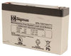 NATIONAL BATTERY BB-670 NATIONAL BATTERY EXIT-EMERGENCY BATTERY LEAD-ACID 6 VOLT 7 AMP HOUR (1 PER CASE)