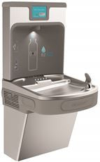 ELKAY LZS8WSSP FILTERED ENHANCED EZH20 BOTTLE FILLING STATION WITH SINGLE ADA COOLER, STAINLESS STEEL (1 PER CASE)