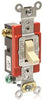 LEVITON A1223-2I ANTIMICROBIAL TREATED SPECIFICATION GRADE TOGGLE SWITCH, 3-WAY, SELF-GROUNDING, 120/277 VOLTS, 20 AMP, IVORY (1 PER CASE)