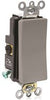 LEVITON A5623-2GY DECORA ANTIMICROBIAL TREATED SPECIFICATION GRADE SWITCH, 3-WAY, SELF-GROUNDING, 120/277 VOLTS, 20 AMP, GREY (1 PER CASE)