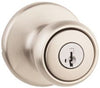 Kwikset 400T SMT 15 6AL RCS 400T TYLO ENTRY KNOB, SMARTKEY, SATIN NICKEL (1 PER CASE)