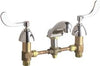 Chicago Faucets 404-V317E66ABCP FAUCETS CONCEALED HOT AND COLD SINK FAUCET, 0.5 GPM, CHROME, LEAD FREE (1 PER CASE)