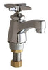 Chicago Faucets 700-E70COLDABCP FAUCETS SINGLE SUPPLY COLD WATER SINK FAUCET, 0.5 GPM, CHROME, LEAD FREE (1 PER CASE)