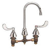 Chicago Faucets 786-E35ABCP FAUCETS HOT AND COLD SINK FAUCET, 1.5 GPM, CHROME, LEAD FREE (1 PER CASE)