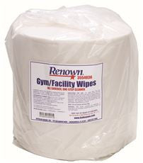 Renown REN15747005 FACILITY GYM WIPES, ALL-SURFACE CLEANING, 8 IN. X 5 IN., 2,000 COUNT PACKS, 2 ROLLS PER CASE (1 CASE)