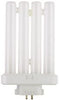 GENERIC FML27/65 FLAT QUAD TUBE COMPACT FLUORESCENT LAMP, T4, 27 WATTS, 6500K, 82 CRI, GX10Q-4 BASE, 10 PER BOX (1 BOX)