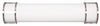 SUNSET LIGHTING F9989-80 LED BATHROOM VANITY FIXTURE, WHITE POLY LENS, 24 IN., BRIGHT SATIN NICKEL FINISH, USES (1) 34-WATT LED INTEGRATED PANEL (1 PER CASE)