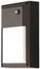 SUNSET LIGHTING F9930-31 LED EXTERIOR WALL PACK WITH PHOTO CELL, OPAL POLY LENS, 8-1/2 IN., BLACK, USES (1) 9-WATT LED INTEGRATED PANEL (1 PER CASE)