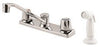 Price Pfister LG135-4000 KITCHEN FAUCET 2-HANDLE CHROME, METAL HANDLES LEAD FREE 1.75 GPM (1 PER CASE)