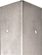 PRIME-LINE 55 7812 CORNER GUARD, STAINLESS STEEL, 2 IN. X 48 IN. (1 PER CASE)