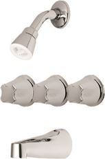 Price Pfister G01-1120 TUB VALVE, 3 HANDLE, LEAD FREE, 2.0 GPM, CA COMPLIANT (1 PER CASE)