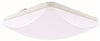 ENVIROLITE EV1011S-WH LED SQUARE FLUSH MOUNT CEILING FIXTURE, WHITE, 11 IN., INTEGRATED LED INCLUDED (1 PER CASE)